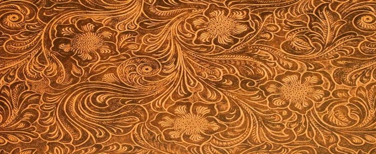 tooled leather