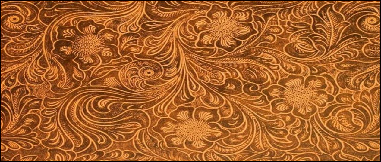 tooled leather