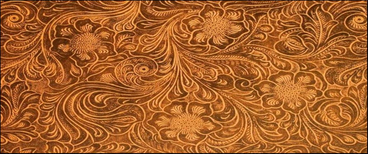 tooled leather