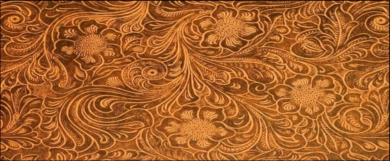 tooled leather
